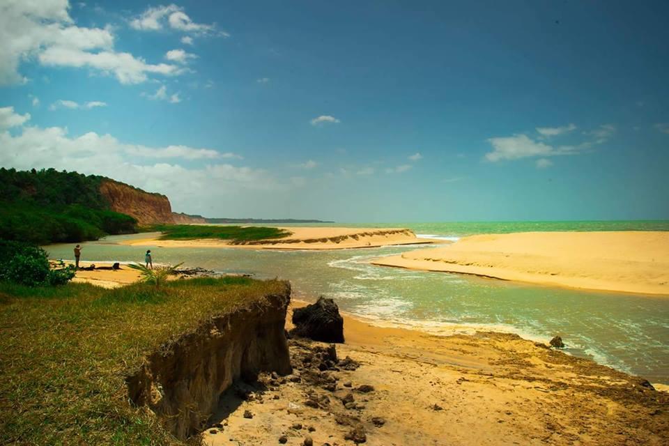 Pousada Mar Azul Prado Exteriör bild